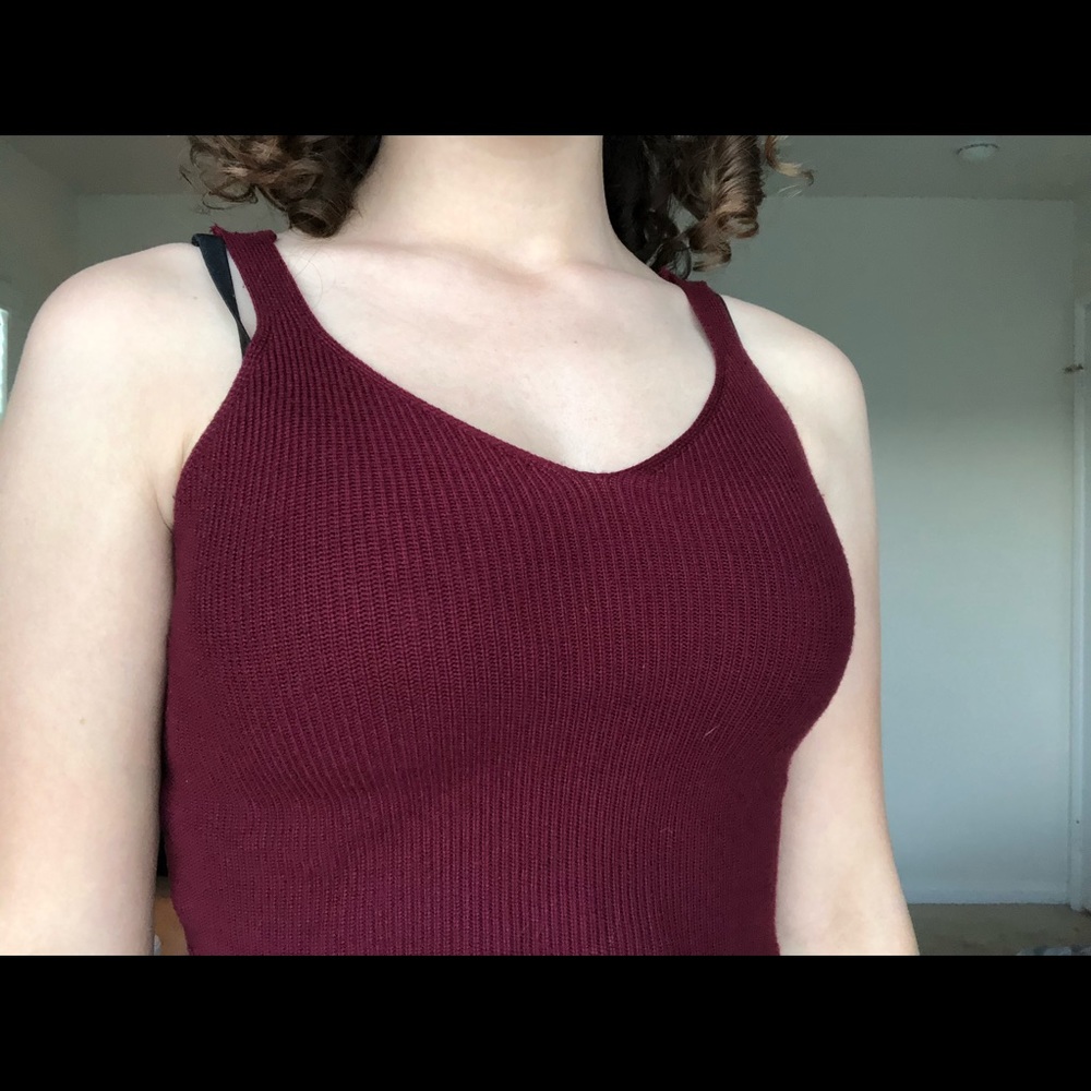 Cropped tank top
